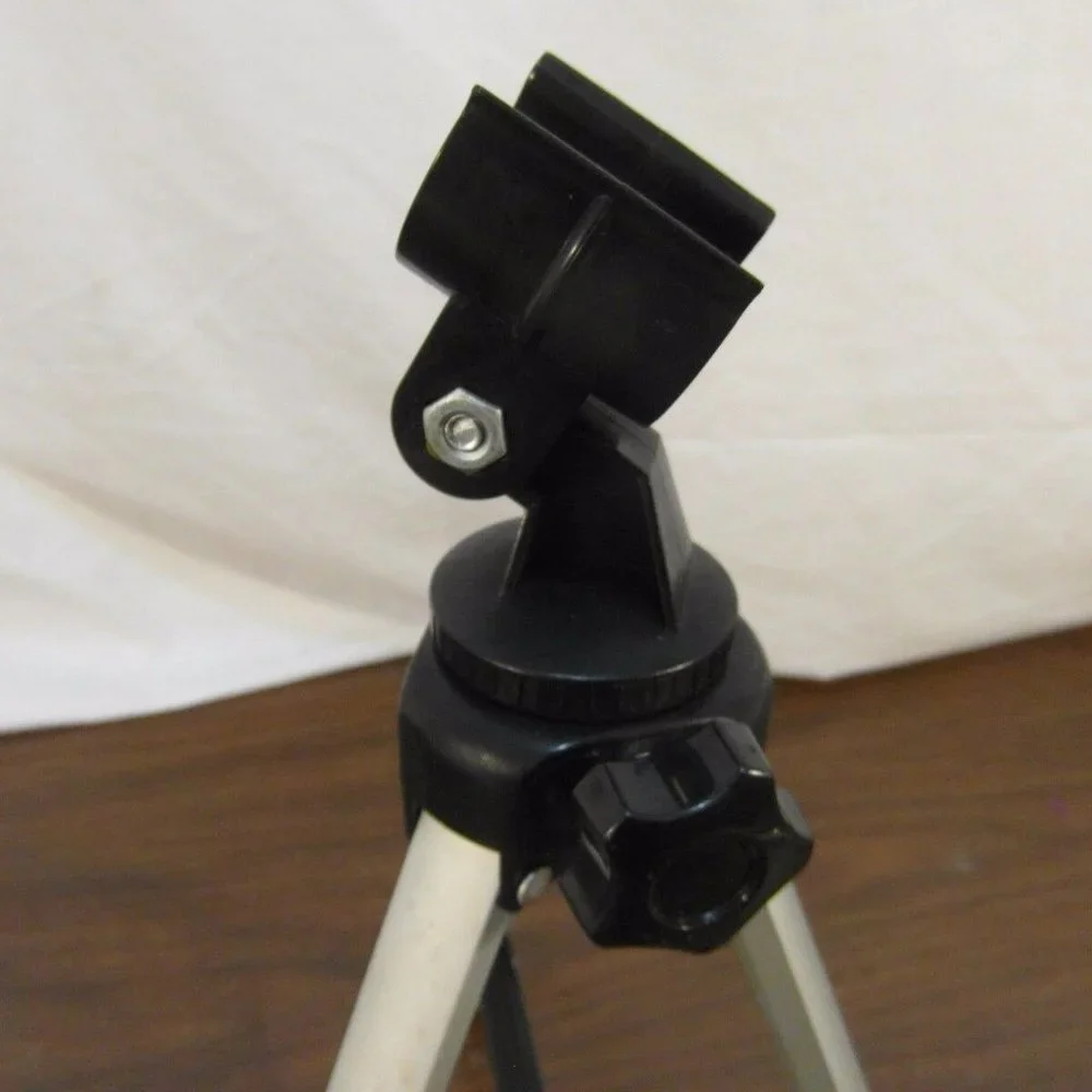 SILVER BLACK PROFESSIONAL CAMERA PHOTOGRAPHER TRIPOD APPROX. 12